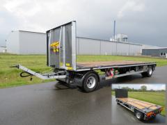 KT 16550 | 2-Achs Anhänger inklusive Containerverriegelungspositionen 1x 20 ft. (4750 kg Eigengewicht, Ladehöhe 1.000 mm)